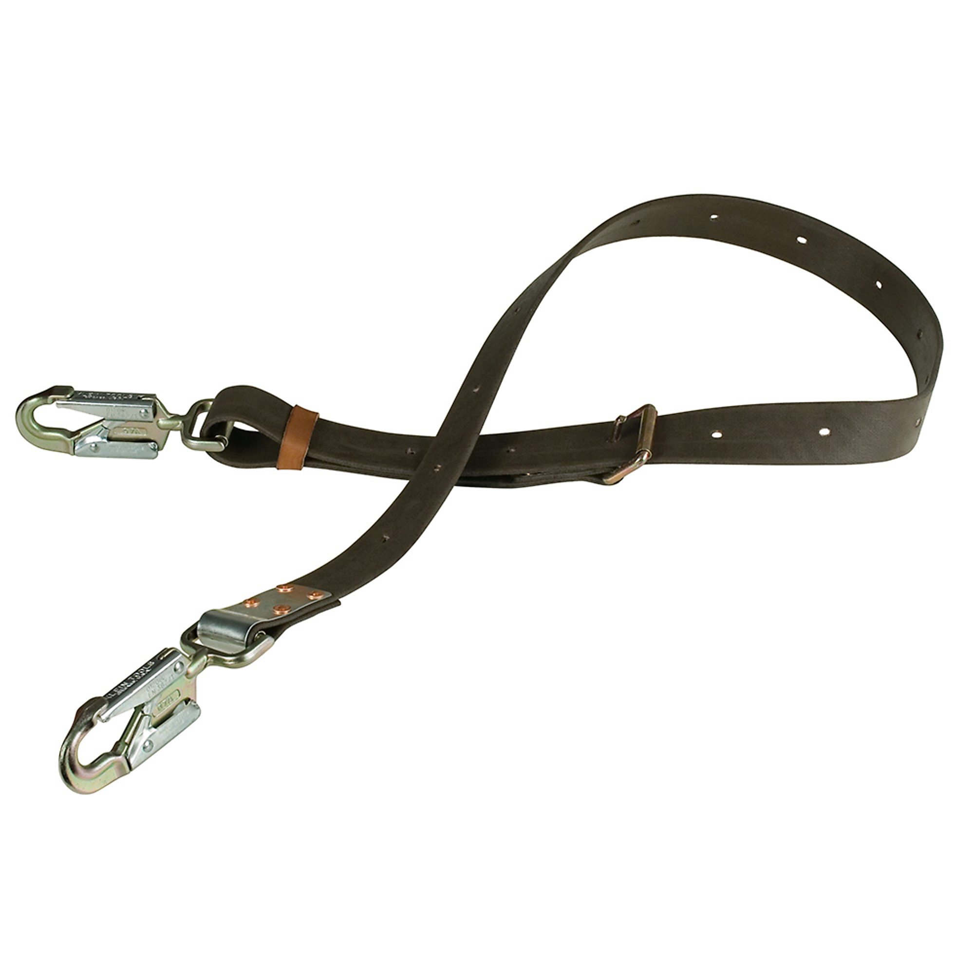 Klein Tools Positioning Strap — 7ft., 6.5in. Snap Hook, 5000 Lb. Gate Strength, Model# KG5295-7L